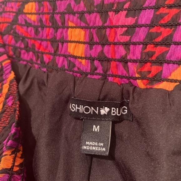 Multicoloured Chiffon Layered Ruffle Skirt - Picture 3 of 4